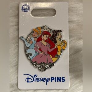 2024 Disney Parks Princess Cluster OE Pin Cinderella Ariel Belle